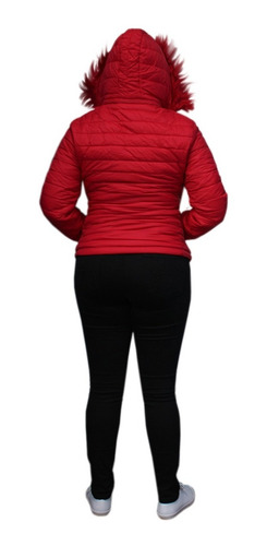 Imagem 6 de 10 de Jaqueta De Inverno Feminina Capuz Pelinhos Cores Blusa Frio