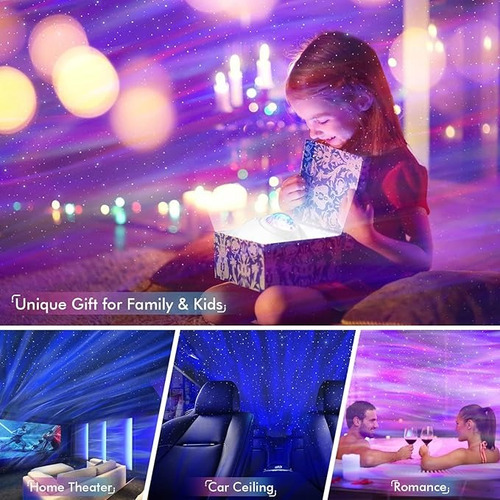 Northern Galaxy Light Aurora Projector Night Lights Remote