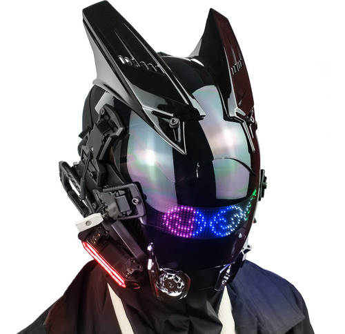 Marikito Cyberpunk - Mascara Futurista, Mascara Tecnologica,