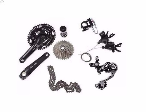 Grupo Shimano Deore 3x10 30v M610 Integrado S/ Freio E Cubos