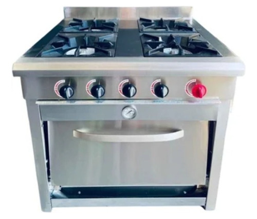 Cocina Industrial Ticgas Con Horno