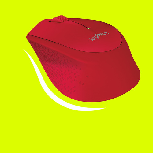 Mouse Inalambrico Logitech M280 Rojo
