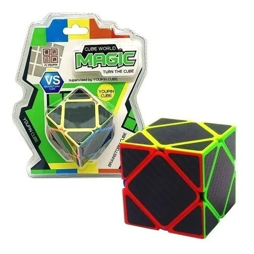 Cubo Magico Cube World 5 Piezas Por Cara Rombo Playking 