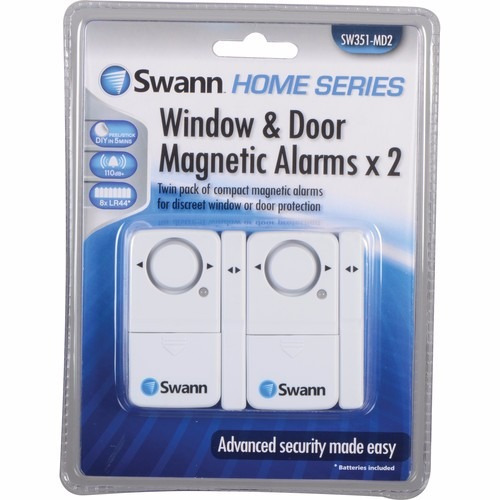 Alarmas Magnéticas Para Puertas Y Ventanas - Pack 2 Unidades