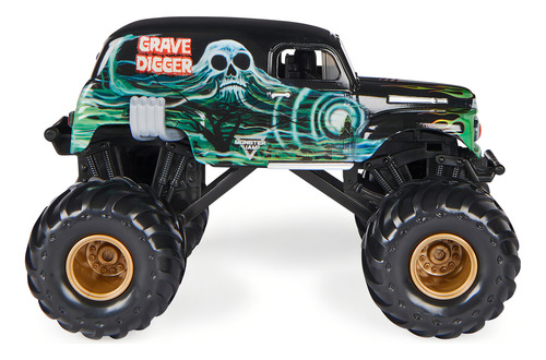 Monster Truck Monster Jam Grave Digger 1 Fundido A Presión P