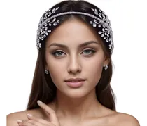 Comprar Linda Tiara Corona Diadema Tocado Diadema Novia Xv Años Boda