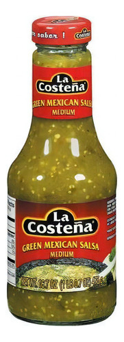 La Costena (paquete De 2) Salsa Mexicana Verde 16.9 Onzas Ca