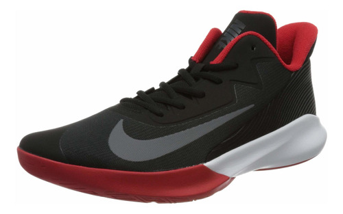 Nike Tenis Baloncesto Para Hombre Negro Rojo