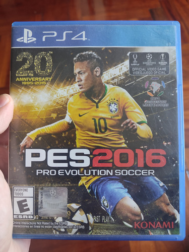 Pro Evolution Soccer 2016 Pes 16 Ps4 Físico (Usado)