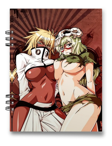 Imagen 5 de 8 de Cuaderno Anime Bleach 15x20 Cms Media Carta 100 Hojas