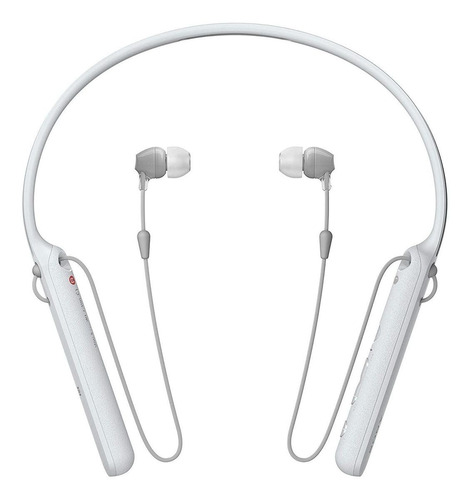 Fone de ouvido neckband sem fio Sony Bluetooth WI-C400 Sony branco