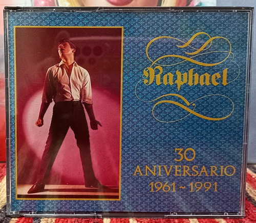 Raphael 2 Cd Box 30 Aniversario 1961-1991 Importado Impecabl