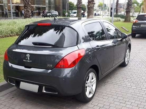 Peugeot 308 Top De Linha Feline 2.0 Flex Cinza Chumbo Lindo