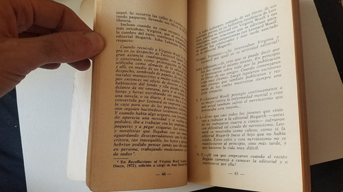 Virginia Woolf : El Vicio Absurdo Viviane Forrester Ultramar (Usado)