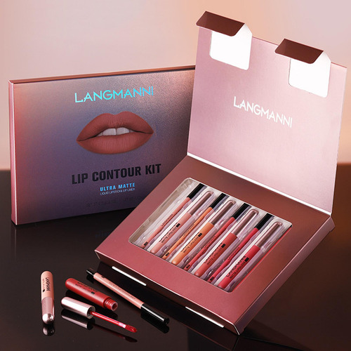 Combinación De Lápices Labiales 6+6 Unidades, 12 Unidades, C