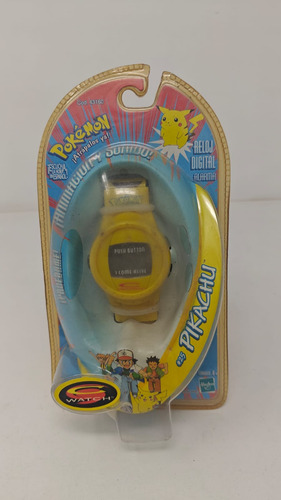 Reloj De Juguete C Watch Pokemon En Español Amarillo (Usado)