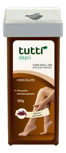 Refil Cera Rollon Chocolate Tutti Depil 100g