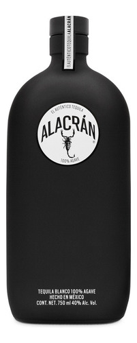 Tequila Alacrán Negro Auténtico Botella - mL a $271