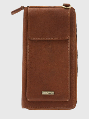 Billetera Hush Puppies Th Rhodes Crioss Tan Para Dama