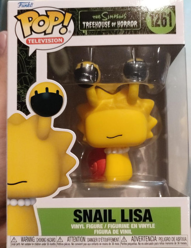 Pop! The Simpsons Treehouse Of Horror #1261: Snail Simpson (Usado)