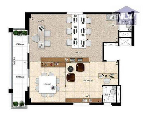 Imagem 1 de 8 de Sala À Venda, 60 M² Por R$ 449.004,60 - Jardim Paulista - São Paulo/sp - Sa0123