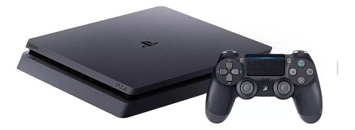 Sony Playstation 4 Slim 500gb Color Negro + 2 Controles