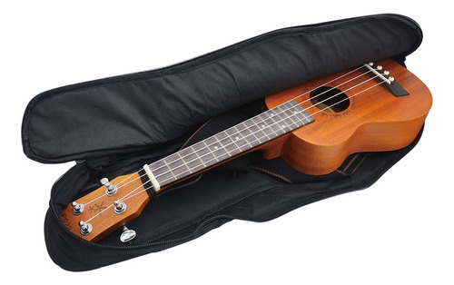 Funda Para Ukulele Neuva Tamaño Soprano Negra (Usado)