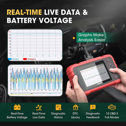 Escáner Automotriz - Launch Crp129x Obd2