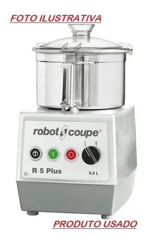 Cutter Mesa 5,5l 2 Velocidades 1200w Robot Coupe R5 Plus (Usado)