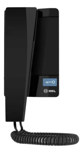 Monofone Interfone Hdl Advance 1 Botão Preto  Hdl