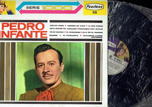 L.p.pedro Infante ( Serie 1000 Grande)