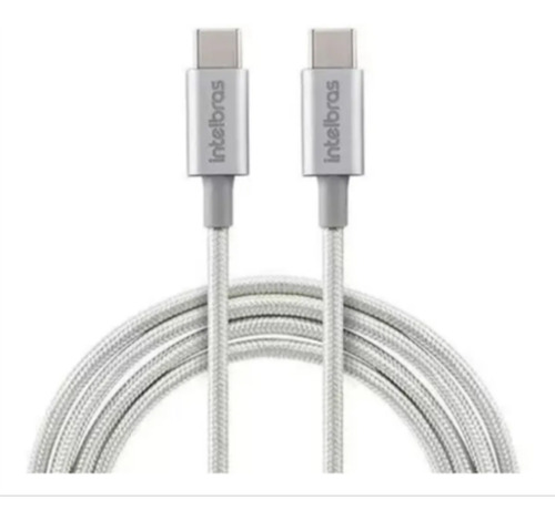 Cabo Usb-c Em Nylon 1,5m Intelbras Eucc 15nb Branco