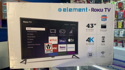 Element Smart Tv 43 Pulgadas 4k Ultra Hd