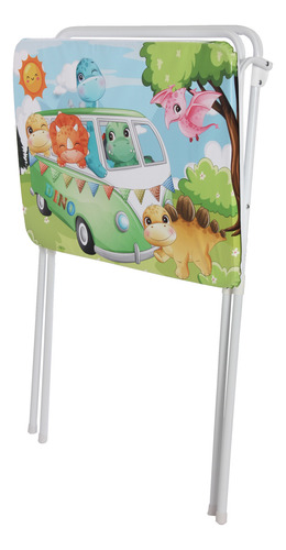 Banheira Suporte E Trocador Dino Bebê Infantil Resistente