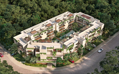Departamento Tipo Pentouse En Venta En Tulum, Costa Caribe, Equipados.