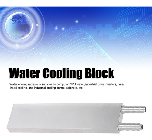 Bloque Refrigeración Agua Termoeléctrico Compacto Aluminio