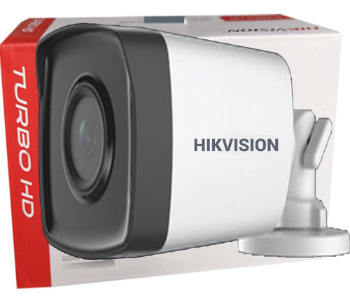 Cámara Tipo Bala 1080p 80 Mts Hikvision Megaled + Accesorios