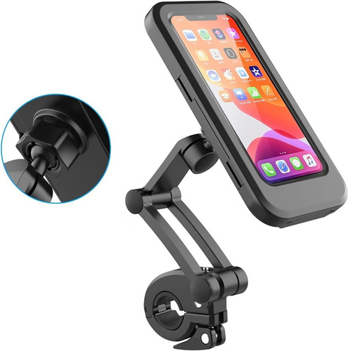Imagen 1 de 10 de Soporte Para Celular Moto Y Bici 360 Impermeable Resistente