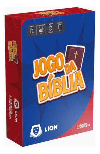 Jogo Da Bíblia + Versículos Para Aprender (editora Lion, Lacrado), De Lion. Série Jogo Da Bíblia + Versículos Para Aprender (editora Lion, Lacrado), Vol. 01. Editora Lion, Capa Mole Em Português, 2023