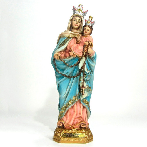 Estatua Virgen Del Rosario De San Nicolás 25cm (italy) Cuota