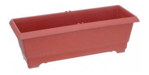Imagem 3 de 4 de Kit 03 Vaso Jardineira Arqplast Terracota 8 Litros