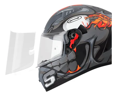 Protector Visor Casco Shaft Destroy 526sp / Ppf Alta Calidad