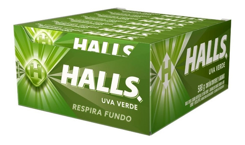 Drops Halls Uva Verde C/ 21 Unidades