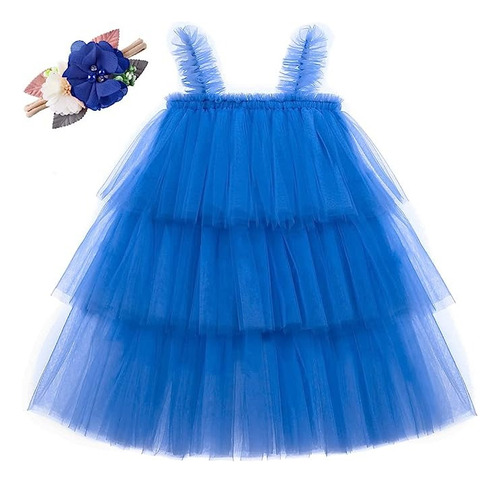 Vestido De Tutú Para Bebés Y Niñas Pequeñas Con Diadema