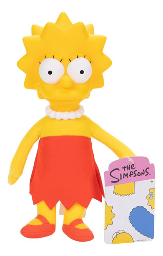 The Simpsons! Plushies 7 Lisa Color Amarillo