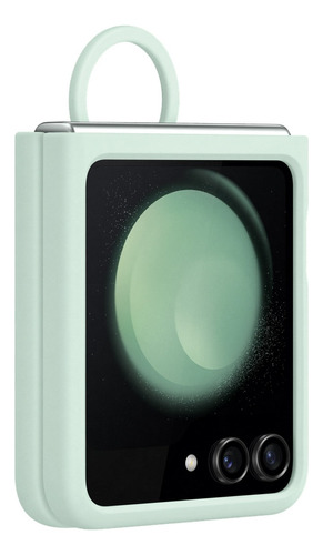 Protector Silicone W Ring Con Anillo Galaxy Z Flip 5 - Cover