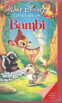 Comprar Bambi Walt Disney Los Clasicos El Original Castellano Vhs