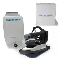 Comprar Plancha a vapor Silver Star industrial ES-300L con suela antiadherente de 1600W para Sastre Confección Lavandería y Hoteles