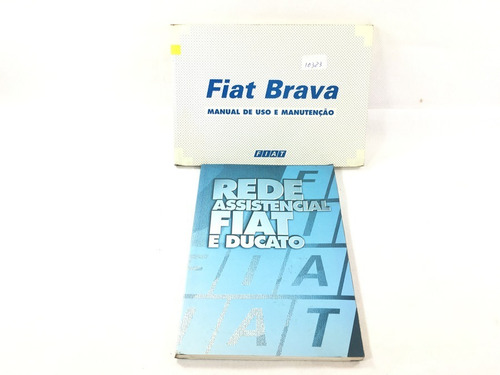 Manual Proprietário  Fiat Brava 199 3 Livros M10323