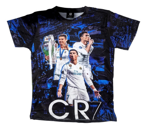 Playera Estrellas Del Futbol Para Niño Calidad Premium